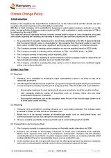 Climate Change Policy